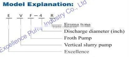 Vertical froth pump