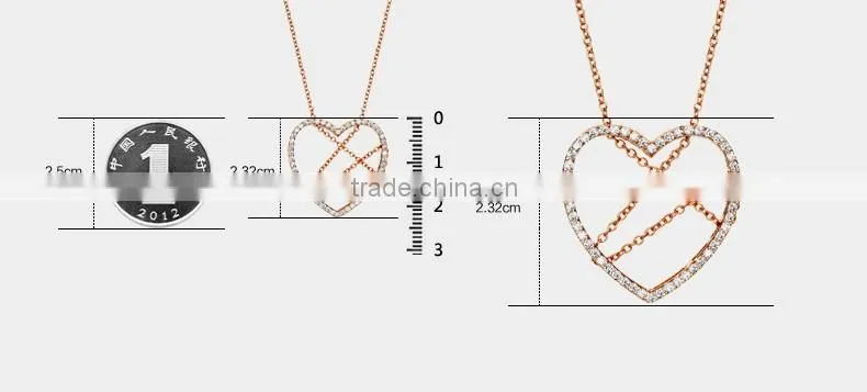 silver heart necklace
