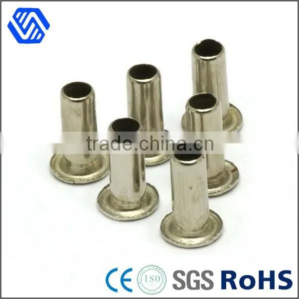 Brass insert blind rivet flat head rivet nut