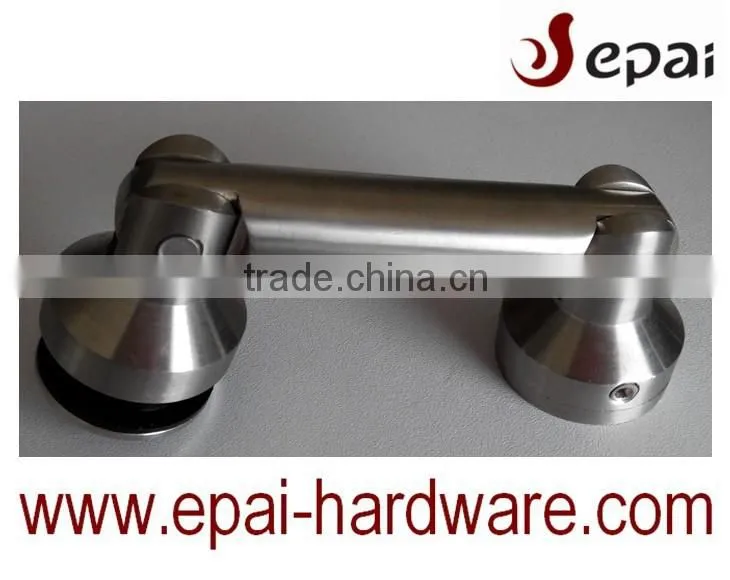 Frameless glass swing door fitting