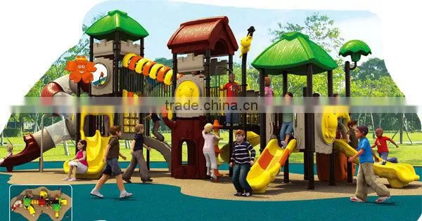 outdoor equipment plastic playground sets