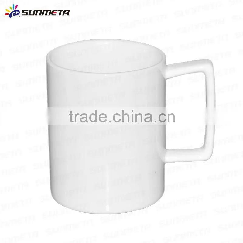 Yiwu manufactory sublimation white ceramic mug with high quality
