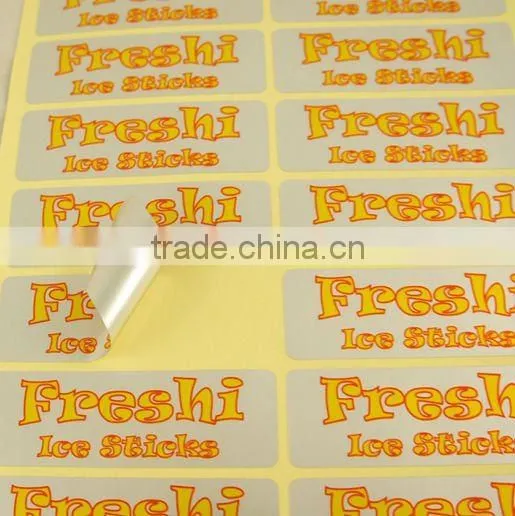 The best of the silver foil sticker