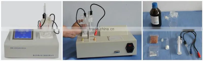 Water Content Tester oil content analyzer determine automatic transformer oil trace moisture tester