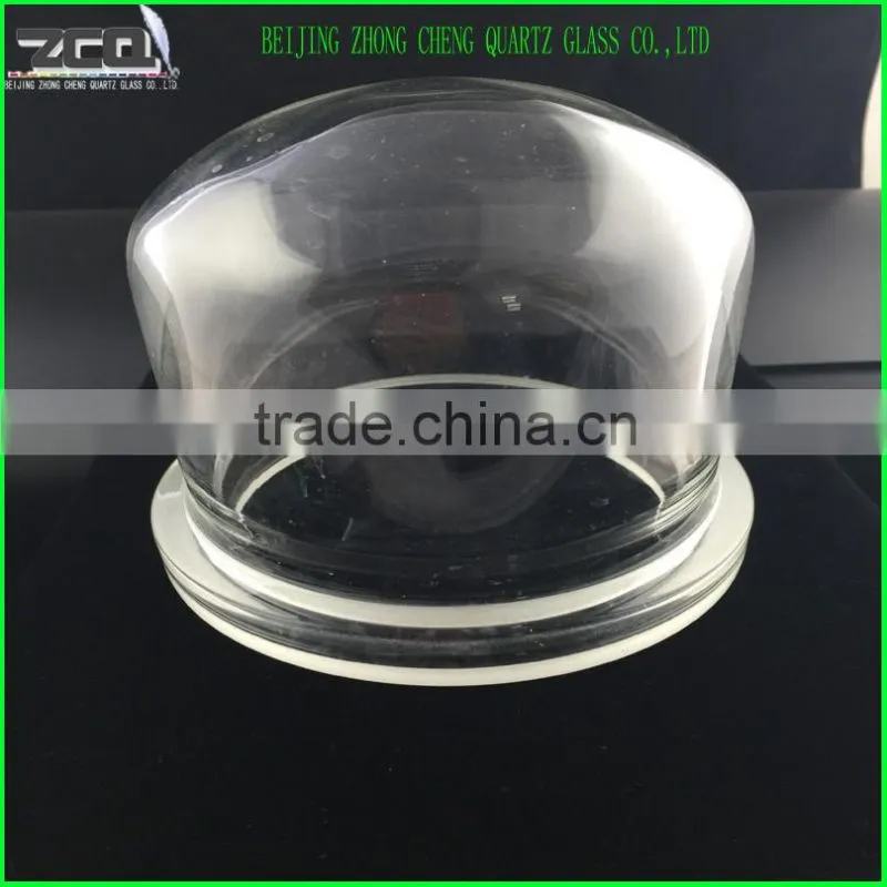 Hot Selling Quartz Glass Dome Fused Silica Bell Jar
