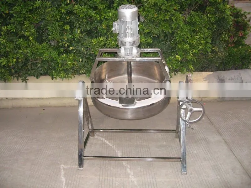 gas heated jacket kettle