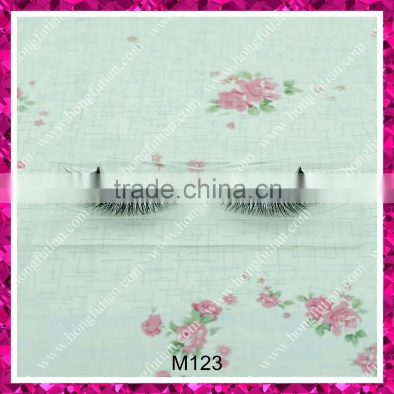 NEW Clear Invisible Band Eyelash 3D Mink Eyelash