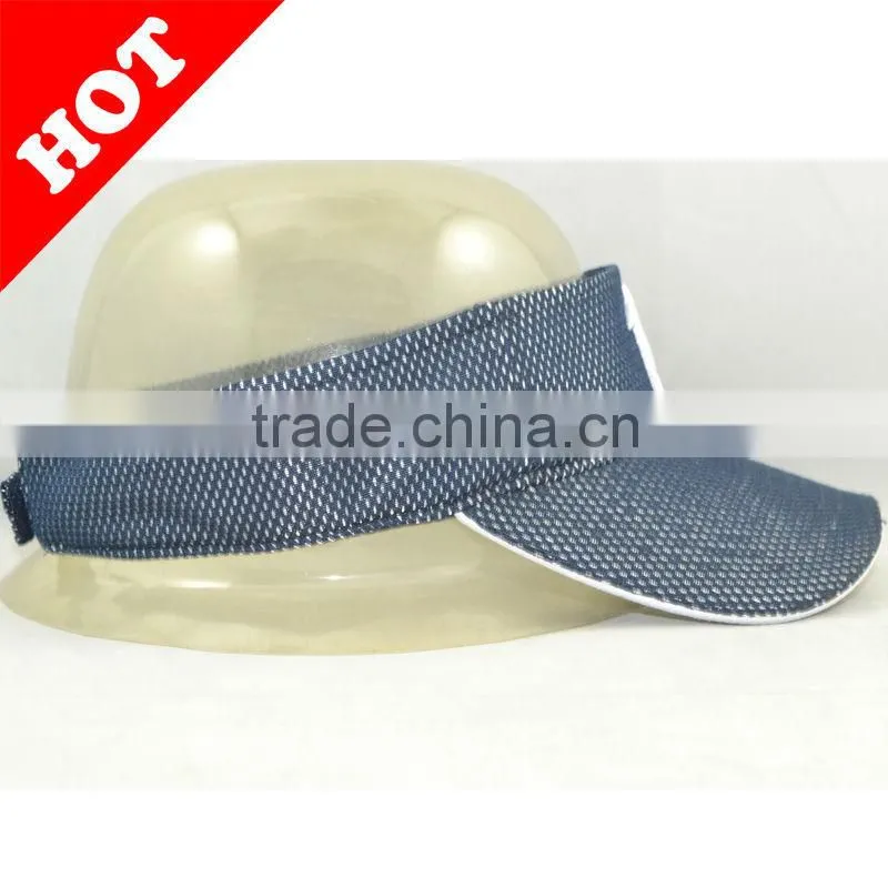 2014New fashion plastic sun visor cap