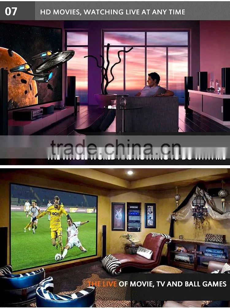 Portable 1080p Mini Led Projector For Home Theater