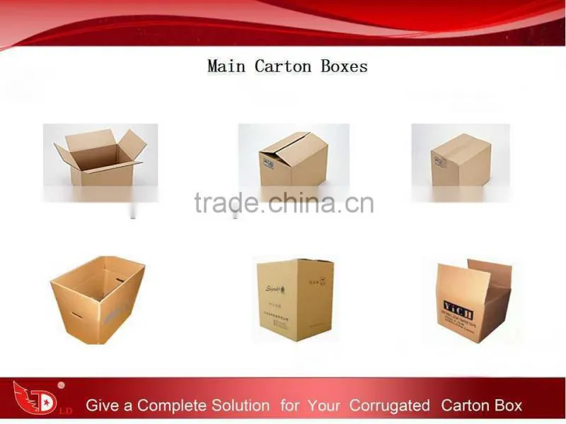 2015 Well-design corrugated carton box for packing electric equipment