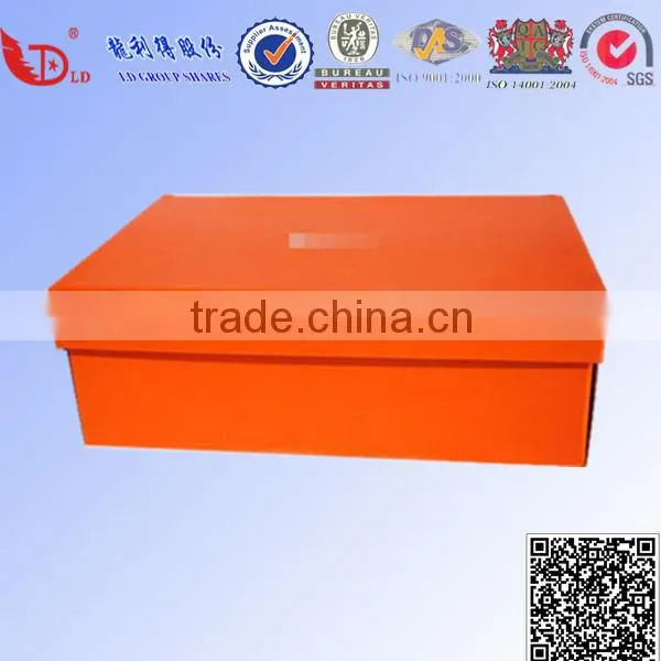 Luxury Design Custom Printed Cardboard Shoe Box Wholesale