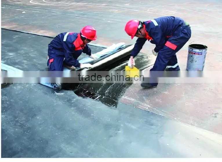 Rapid response glue and imported Cross Laminated film self adhesive waterproof membrane