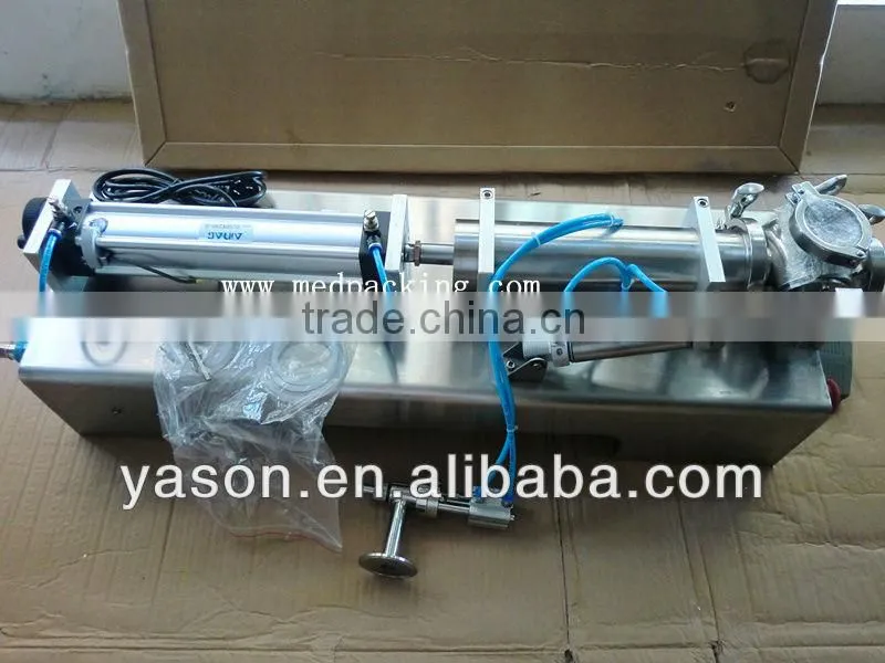Semi-automatic liquid soap/shampoo/lotion/cosmetic cream/cosmetic paste filling machine
