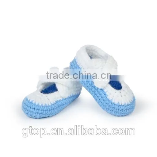 Wholesale Baby Handmade Crochet Shoes Supplier for 1-10 months old S-0009