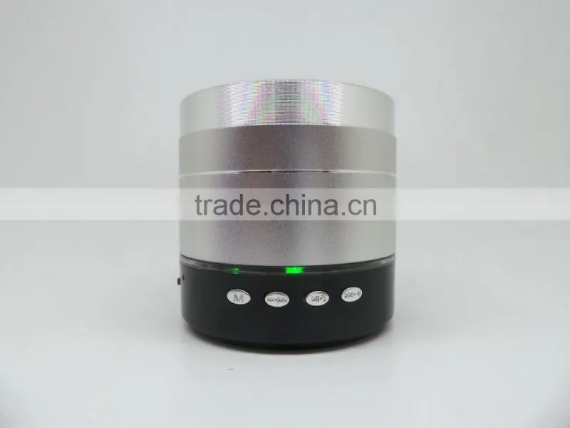 Colorful bluetooth speaker with custom logo printing, hight quality LED lighting wireless speaker, portable music player speaker