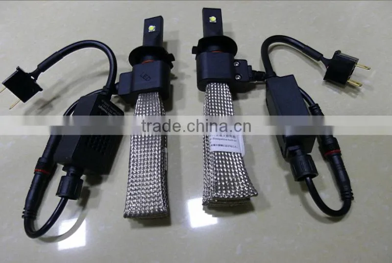 360degree 2500lm H1 H3 880 881 led auto headlight, H7 H8 H9 H11 H16 5202 9005 9006 auto led headlight