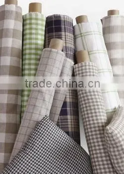 china textile fabric / linen fabric / yarn dyed fabric