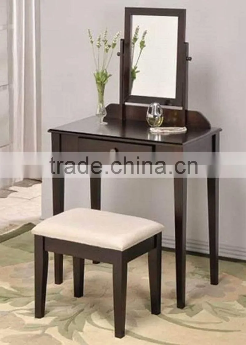 wooden dressing table