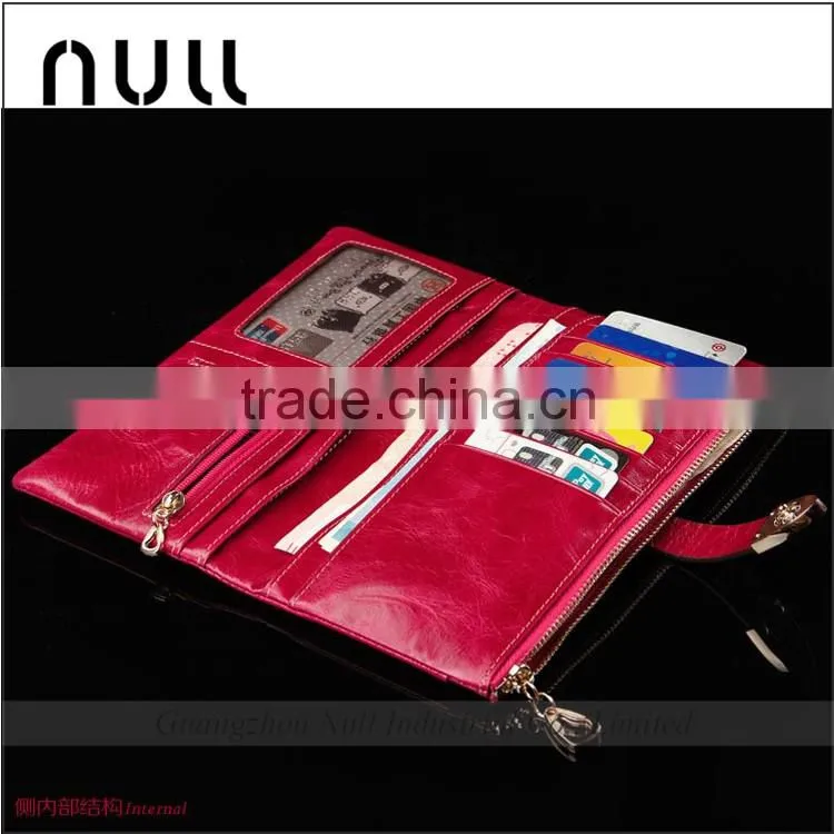 Vintage Genuine Top Layer Leather Ladies Hand Handmade Fashion Purse