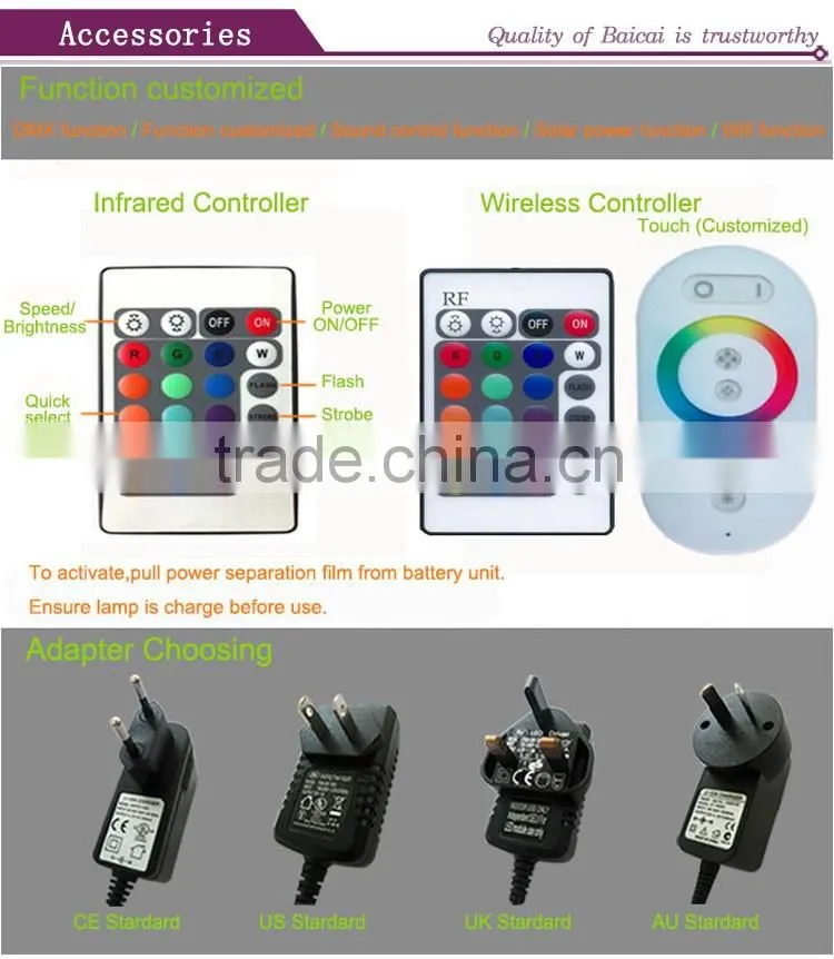 LED Battery Table Light/LED Wedding Decorative Light