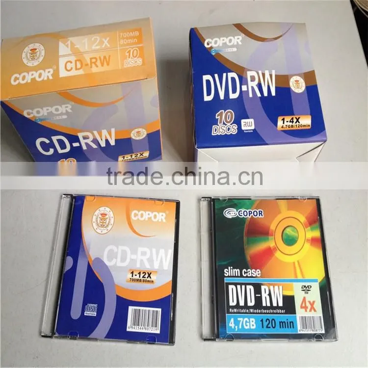 rewritable cdr / cd-rw/cdrw 700MB,12X, printable CDR