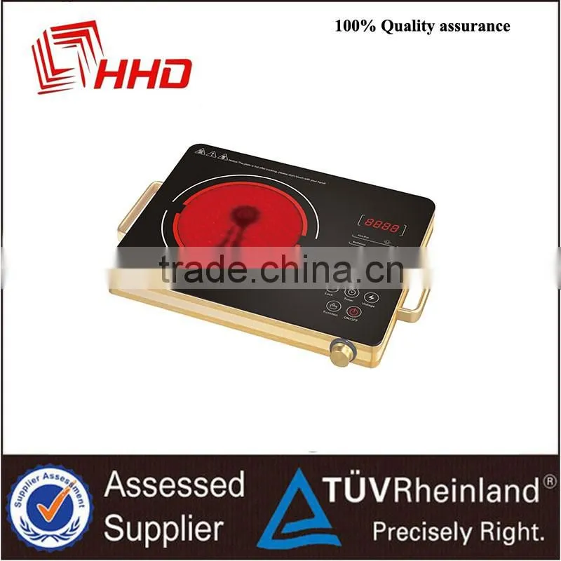 Aluminium body/handles CB,CE, stainless steel bodyceran ceramic hob handle electric infrared cooker price