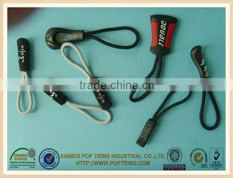 Rubber Zipper puller with new design