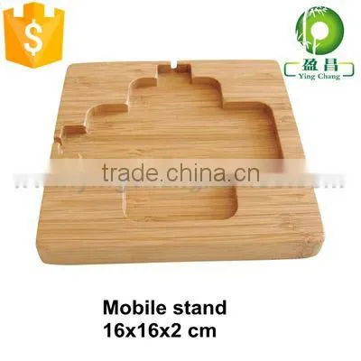 Wood bamboo tea tray set
