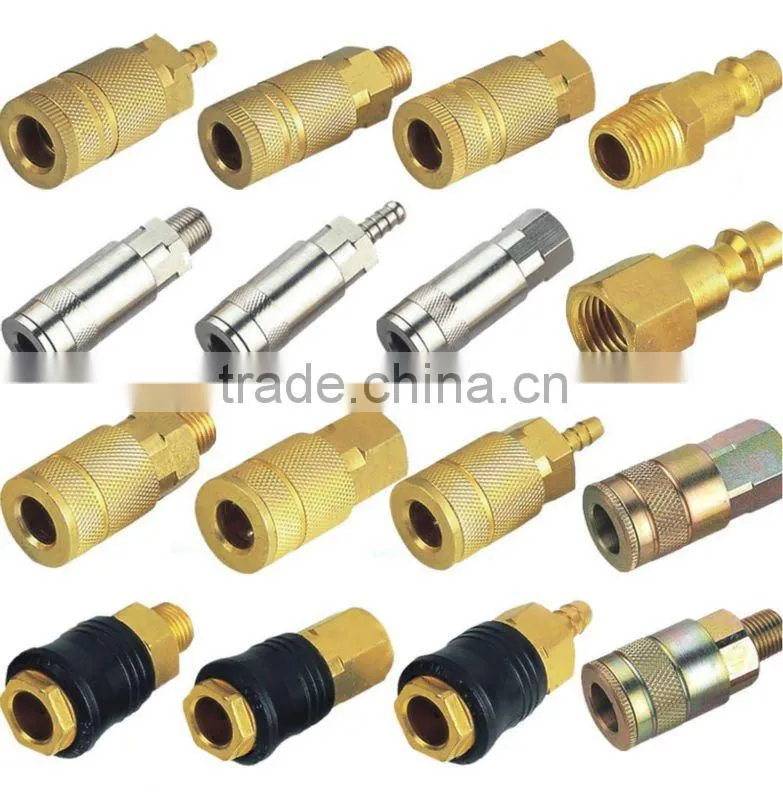 Different thread style Straight male quick connect air fittings