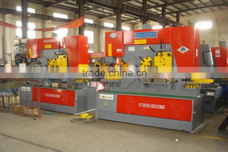 Q35Y-20 hydraulic ironworker machine with shearing