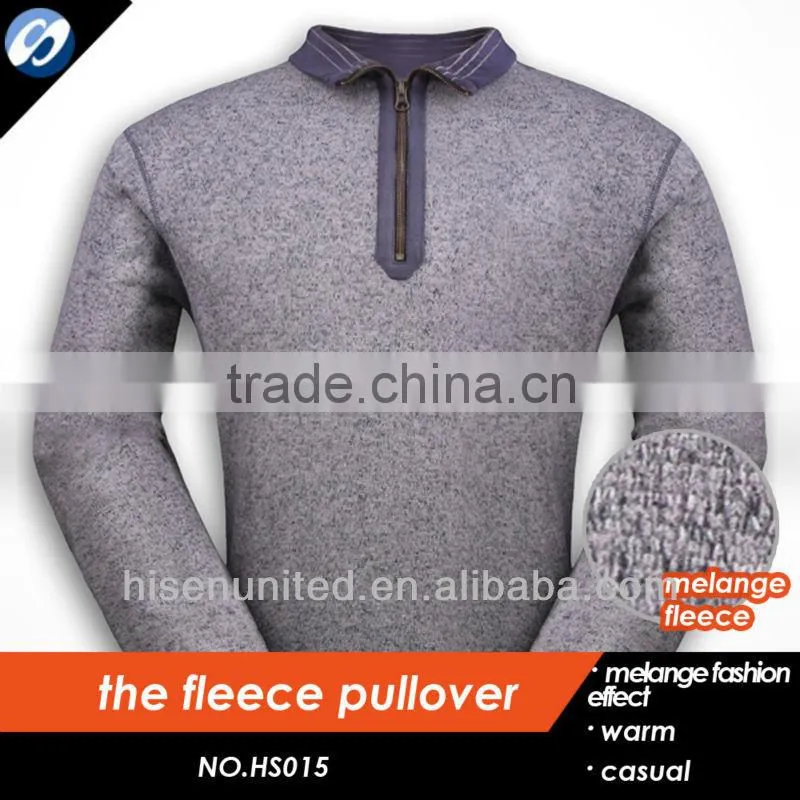New Design Mens Fleece Pullover