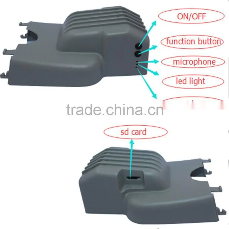 China best car DVR Vehicle Black box full hd 1080p Car camera hd dvr with wifi support APP