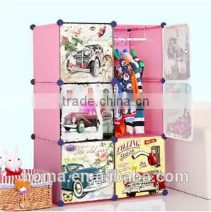Outdoor furniture Foldable Simple design diy wardrobe