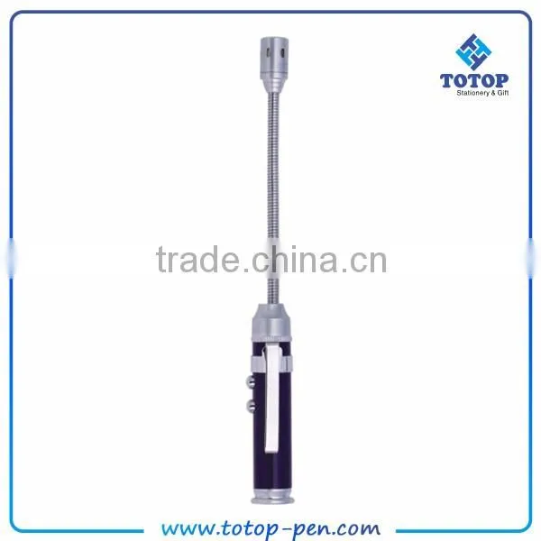 New design laser glitter cutting metal ball pen