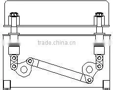 50T Double-Side Auto-feeding Auto-balance Precise Four-Column Hydraulic Plane Cutting Machine