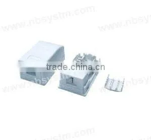 Surface Box 1 port, with 1pc keystone jack, un-shielded type