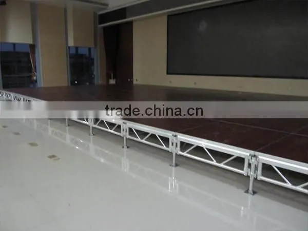 1.22*1.22m 1.22*2.44m Customized Adjustable Stage Platform