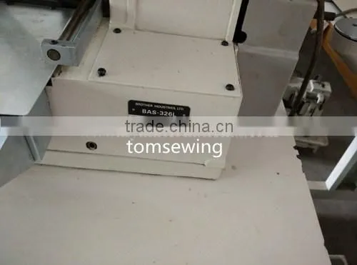 Original Japan brother BAS 326L used electronic programmable pattern industrial sewing machine,reconditioned