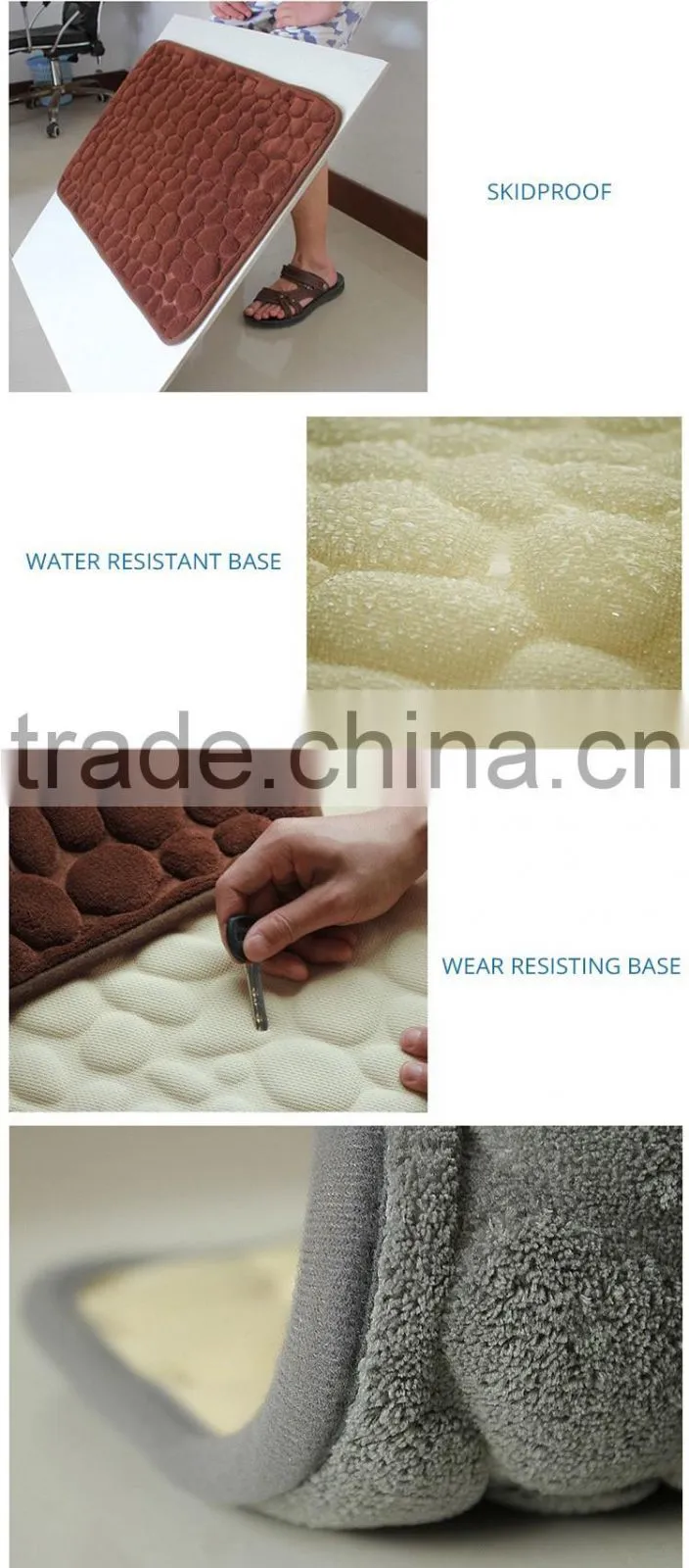 Customized Bathroom 3D Floor Rug