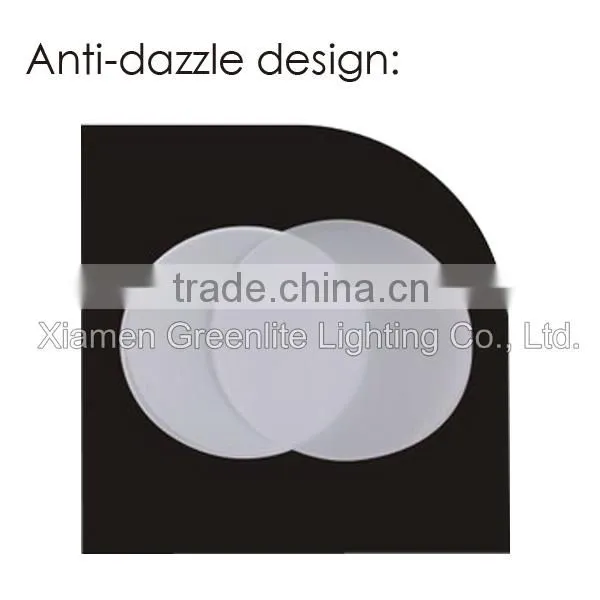 6W round led panel light 520lm