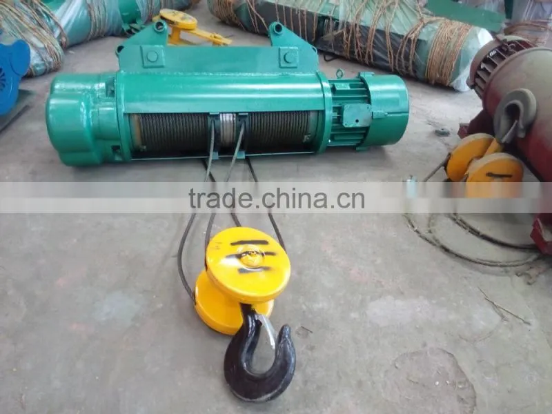 2 ton small wire rope electric hoist