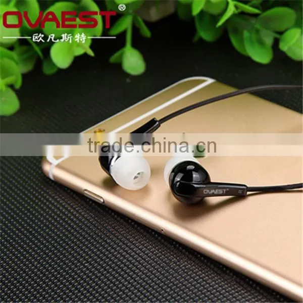 High quality popular earphone with mic for mobile, mp3/mp4