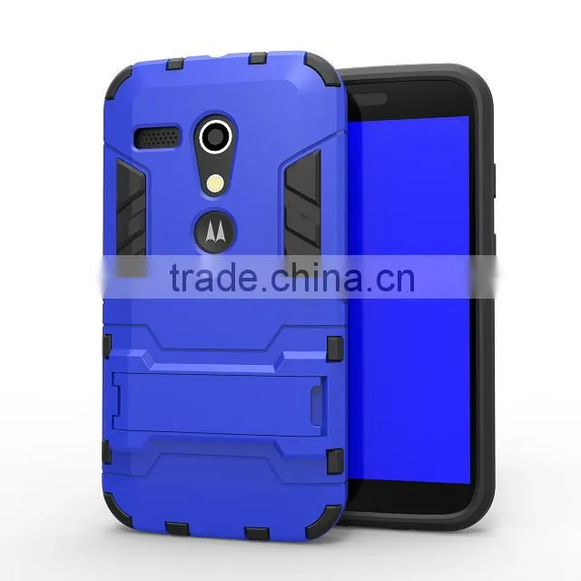 Wholesales Iron-Bear Rugged Hybrid Stand Shockproof Phone Case Cover For Motorola Moto G