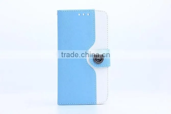Folio leather stand wallet case for iphone 6S