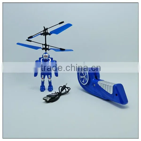 Newest toys Flying Robort.HY-835 infrared induction flying toy airplanes for sale