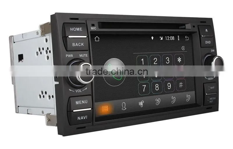 Factory price Android 4.4 up to android 5.1 navi system For Ford Focus support bluetooth