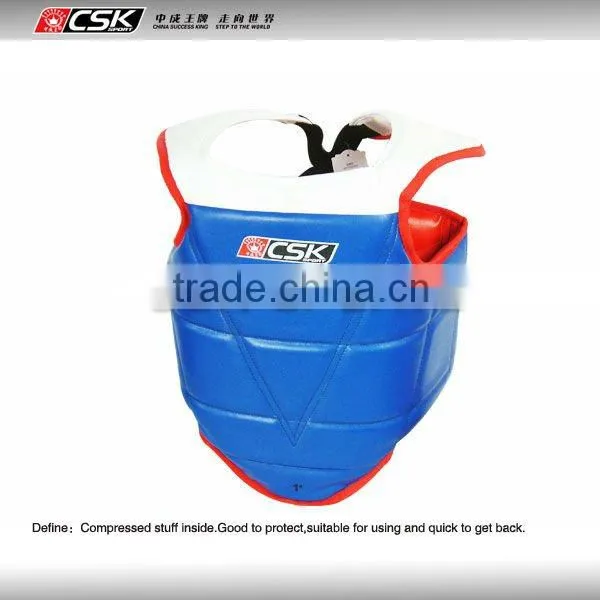 Double sided taekwondo body protectors,tkd equipments