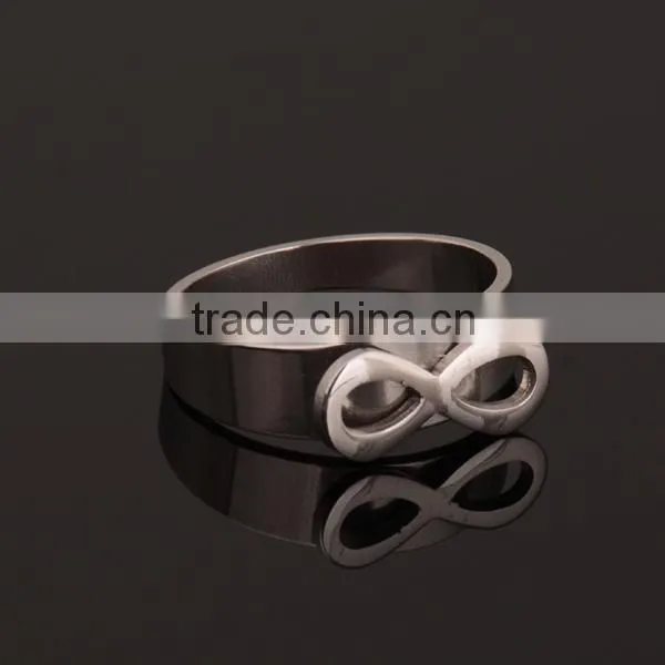Latest Designs Beautiful Stainless Steel Ring for Teenage Girls