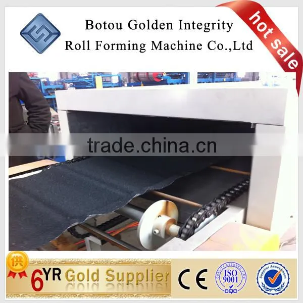Roof machine popular in Africautomatic corrugated glazed tile stable roof stone coated roll forming machine