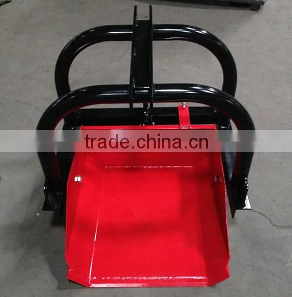 30" Reversible Dirt Scoop for Compact tractors ,Agriculture machinery tipping transport scoop